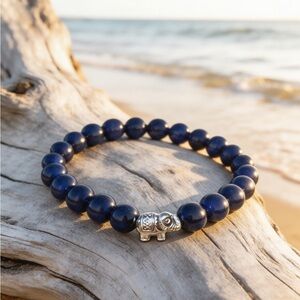 🆕 8mm Blue Tiger Eye Bracelet 💙